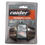 Raider, Deadbolt  Lock Brass#d101Ab | Model: D101Ab