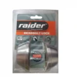 Raider, Deadbolt Lock Brass