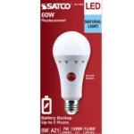 Satco,LED Replacement Bulb 5 Hour 60 Watts - Image 2