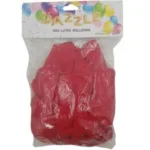 Dazzle, Balloon Red 12 Inch 50 (Piece)
