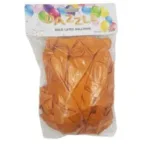 Dazzle Balloon, Gold 12 Inch 50 (Pieces)