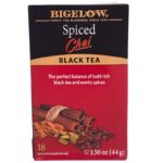 Bigelow, Black Tea, Spiced Chai, 44g (18 Tea Bags)