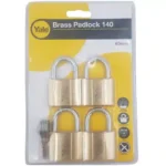 Yale, Padlock 4 Pack (40mm)
