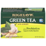 Bigelow, Green Tea, Ginger, 25g (18 Tea Bags)