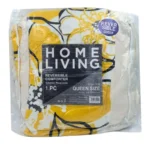 Home Living, Reversable Comforter Set Queen Size 1 Piece (86"x86") #724-1435995 - Image 2