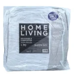 Home Living, Reversable Comforter Set Queen Size 1 Piece (86"x86") #724-1435995 - Image 5