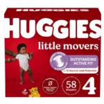 Huggies, Little Movers S4 (58 Pieces)