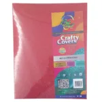 Bricha, Red Glitter (8.5" x 11") 5 Sheets