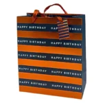 Blue and Bronze Gift Bag Medium - Image 4