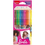 Barbie Colour Pencils 12Ct