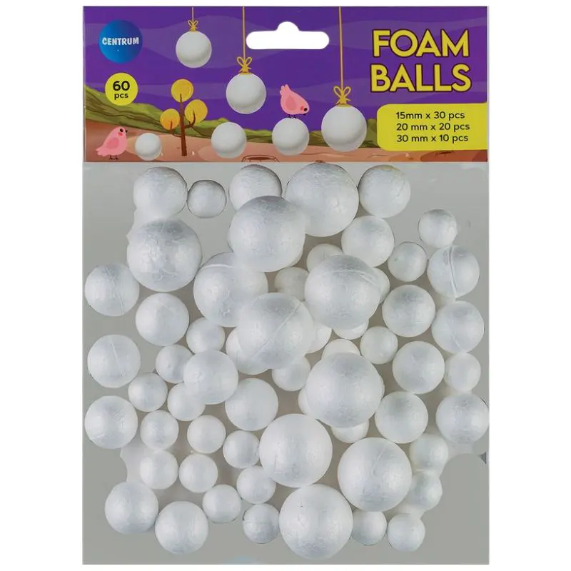 4030969811818 Centrum, Foam Balls (60 Pieces) - Image 1