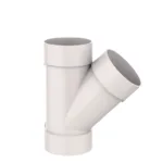 Pvc, Y Tee Dwv  1 1/2"
