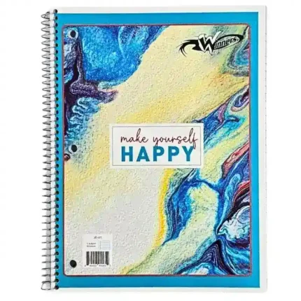 Winners, Demin 2 Subject Notebook