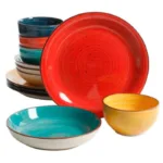 Gibson, Dinnerware Speckle (12 Piece Set)