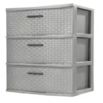 Sterilite, 3 Drawer, Grey