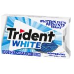 Trident, White Peppermint (16 Pieces)