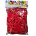 Dazzle, Red Balloons 5" (25 Pieces)