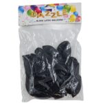 Dazzle, Black Ballons 5" (25 Piece)