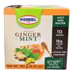 Kendel, Ginger Mint Tea (180g) 10 Pack