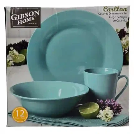 Gibson Dinnerware (12pc) Carlton Tea