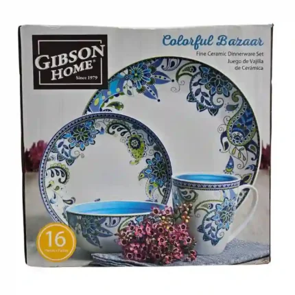 Gibson Dinnerware (16pcs) Color Bazaar