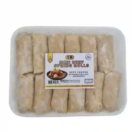 SM, Mini Beef Spring Rolls (12pack)