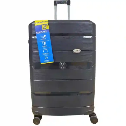 Good Year, Luggage Large 28" Black (Hard Shell Suitcase)